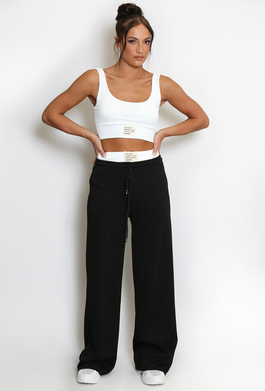 Contrast Bralet and Trouser Set
