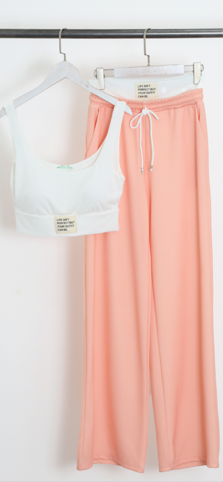 Contrast Bralet and Trouser Set